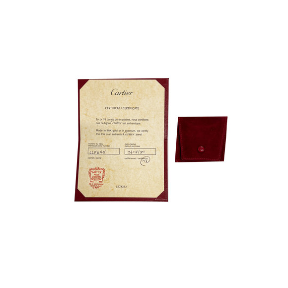 Cartier Love Wedding Band, 1 Diamond (White Gold) - Picture 5 of 5